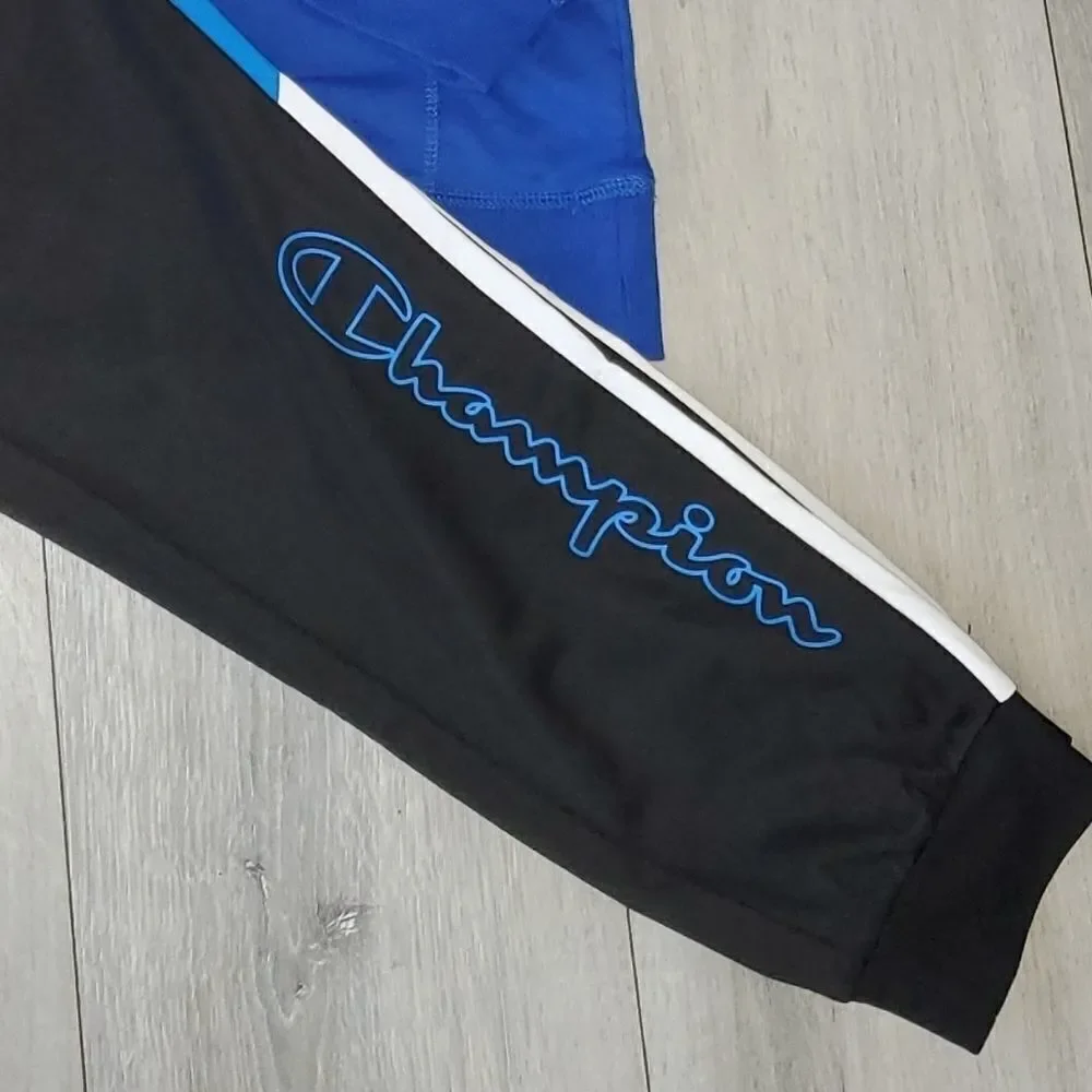 BOYS L CHAMPIONCHAINSTITCH HOODIE & TRACK PANTS